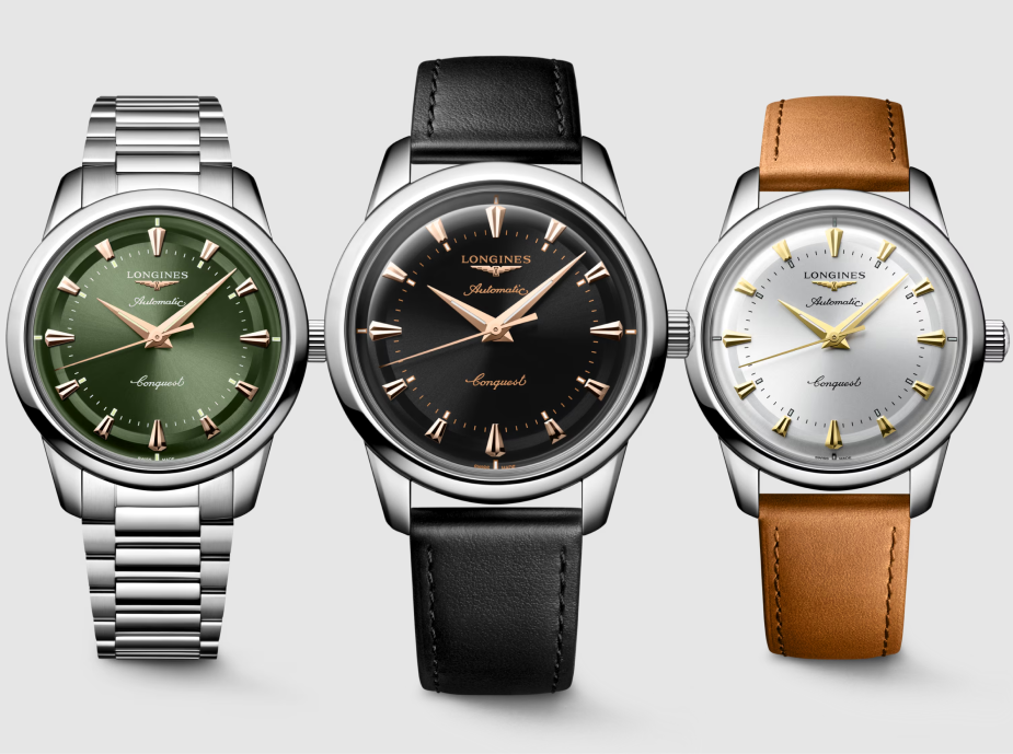 Часы Longines Conquest Heritage L1.650.4.52.2 купить в интернет