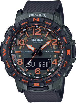 Часы Casio PRO TREK PRT-B50FE-3ER + ремешок