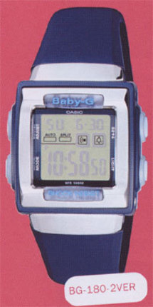 Годинник CASIO BG-180-2VER