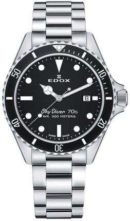 Часы Edox SkyDiver 70s Date 53017 3NM NI