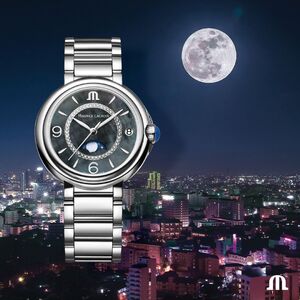 Часы Maurice Lacroix FIABA Moonphase FA1084-SS002-370-1