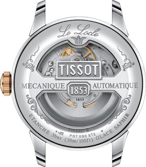 Годинник Tissot Le Locle Powermatic 80 Open Heart T006.407.22.033.02