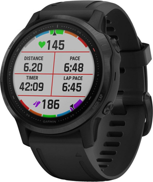 Смарт-часы Garmin fenix 6S Pro Black With Black Band (010-02159-14)