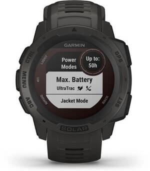 Смарт-часы Garmin Instinct Solar Standard Edition Graphite (010-02293-00)