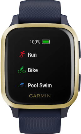 Garmin Venu Sq Music Edition Navy/Gold 