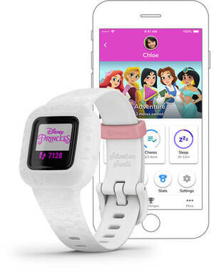 Смарт-часы Garmin Vivofit Jr. 3 Disney Princess (010-02441-12)