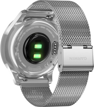 Смарт-часы Garmin vivomove Luxe Silver Stainless Steel Case with Silver Milanese Band (010-02241-23)