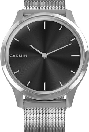 Смарт-годинник Garmin vivomove Luxe Silver Stainless Steel Case with Silver Milanese Band (010-02241-23)