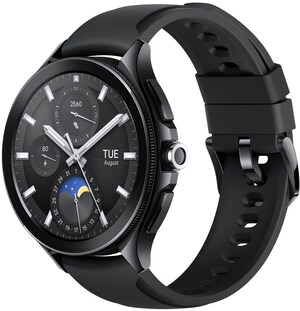 Смарт-годинник Xiaomi Watch 2 Pro Black Case with Black Fluororubber Strap (BHR7211GL)