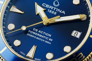 Часы Certina DS Action Diver Sea Turtle Conservancy Special Edition C032.807.22.041.10