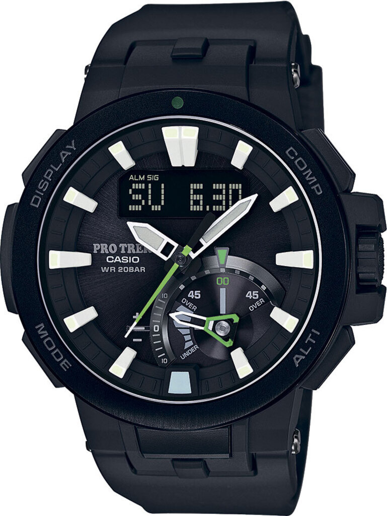 Годинник Casio PRO TREK PRW-7000-1AER купити в інтернет-магазині