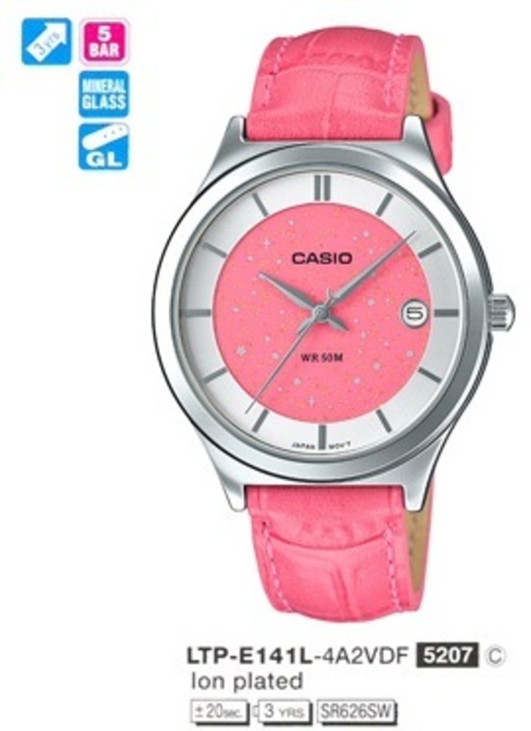 

Часы CASIO LTP-E141L-4A2VDF, LTP-E141L-4A2VDF