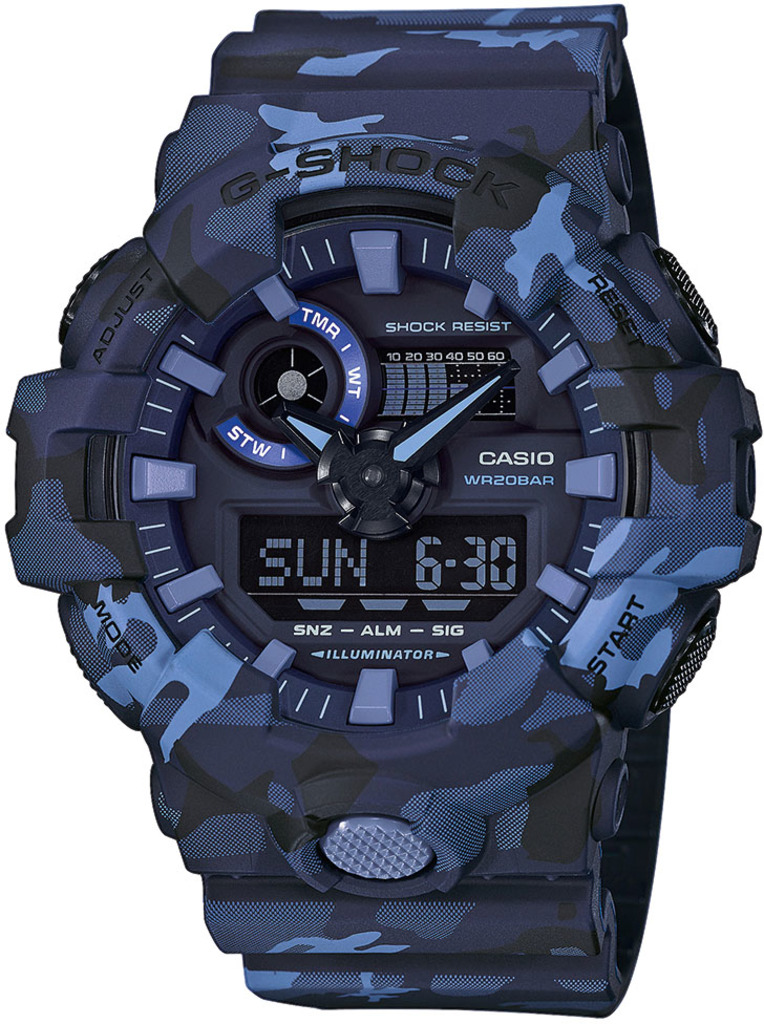 

Часы CASIO GA-700CM-2AER, GA-700CM-2AER