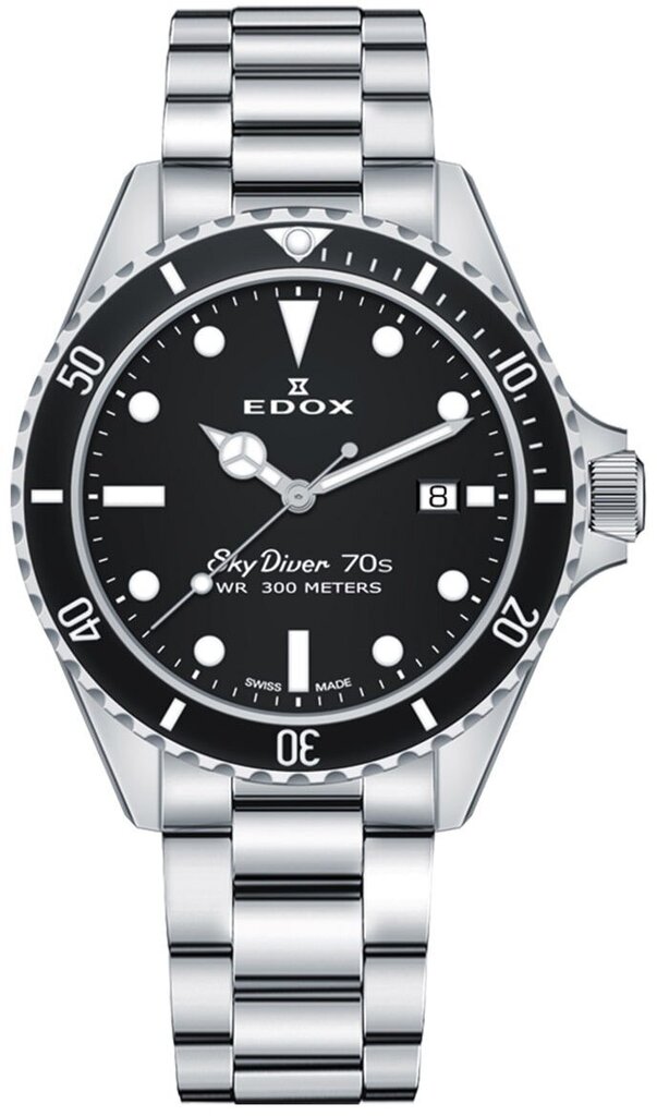 Часы Edox SkyDiver 70s Date 53017 3NM NI купить в интернет
