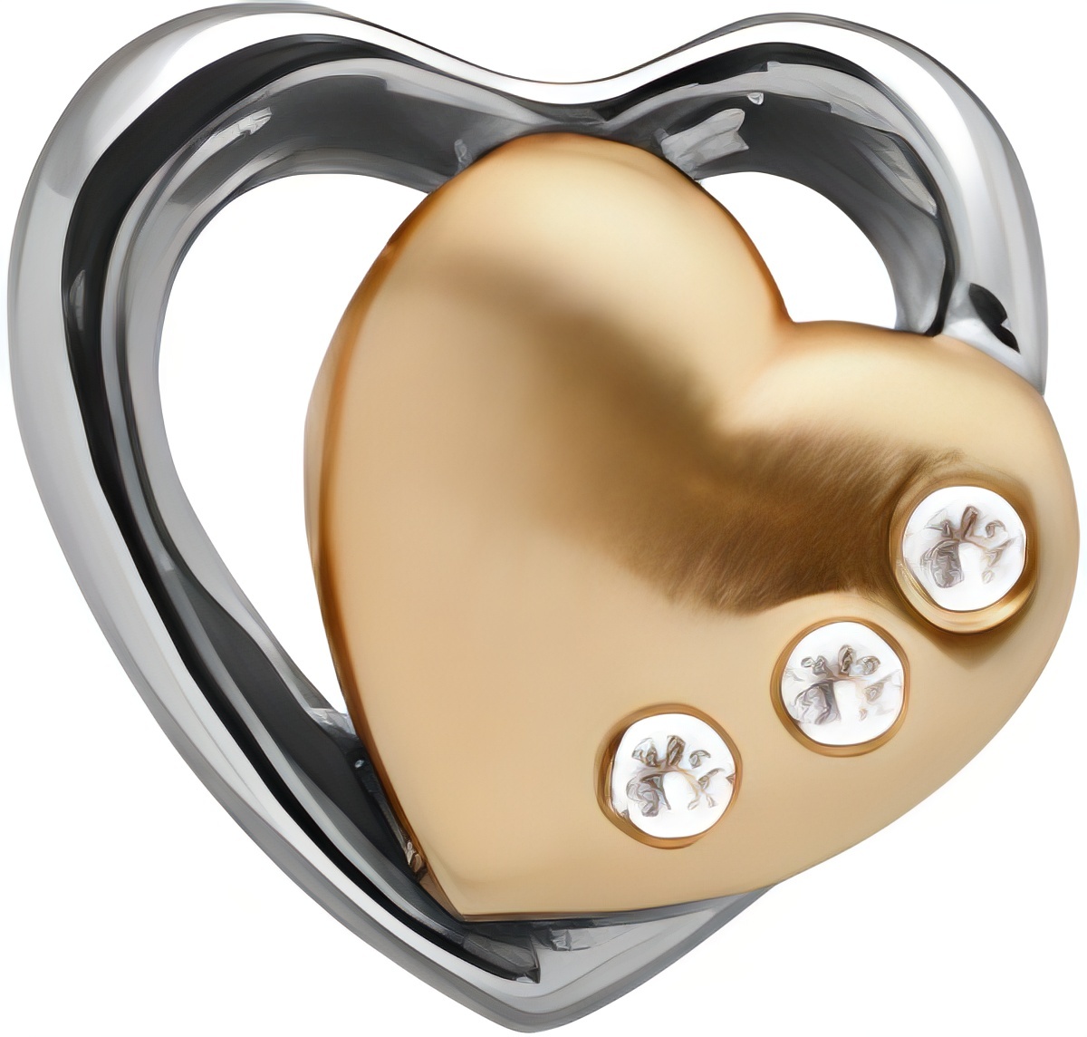 

Шарм CC - Topaz 2-Hearts 630-G60, Topaz 2-Hearts