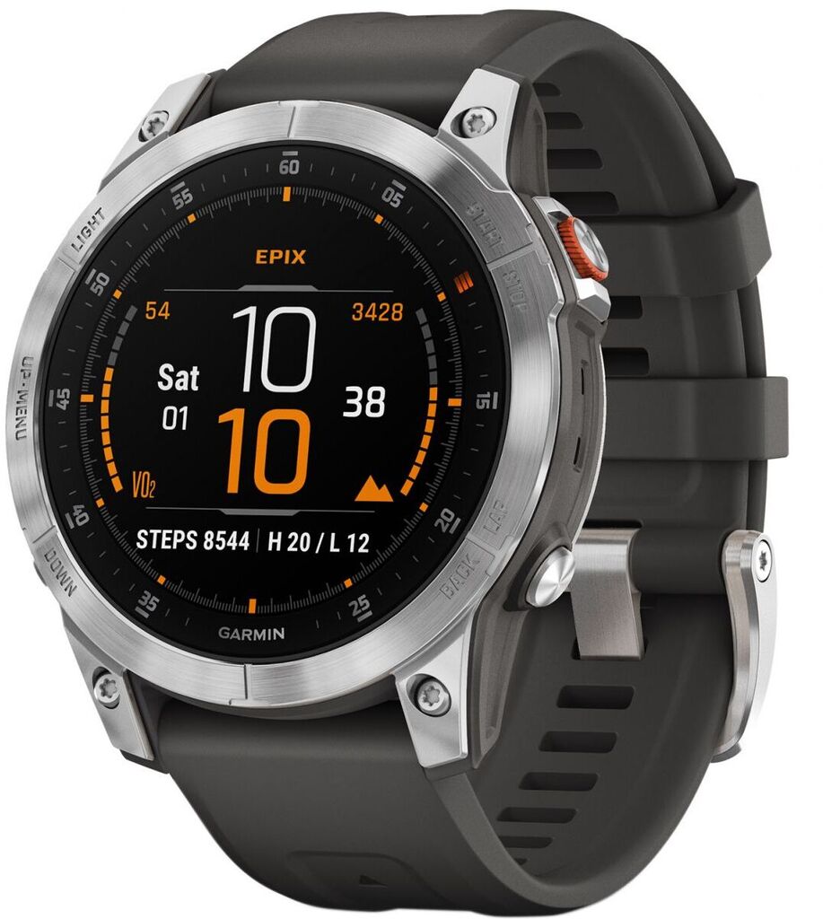 

Смарт-часы Garmin epix Gen 2 Slate Steel (010-02582-01), 010-02582-01