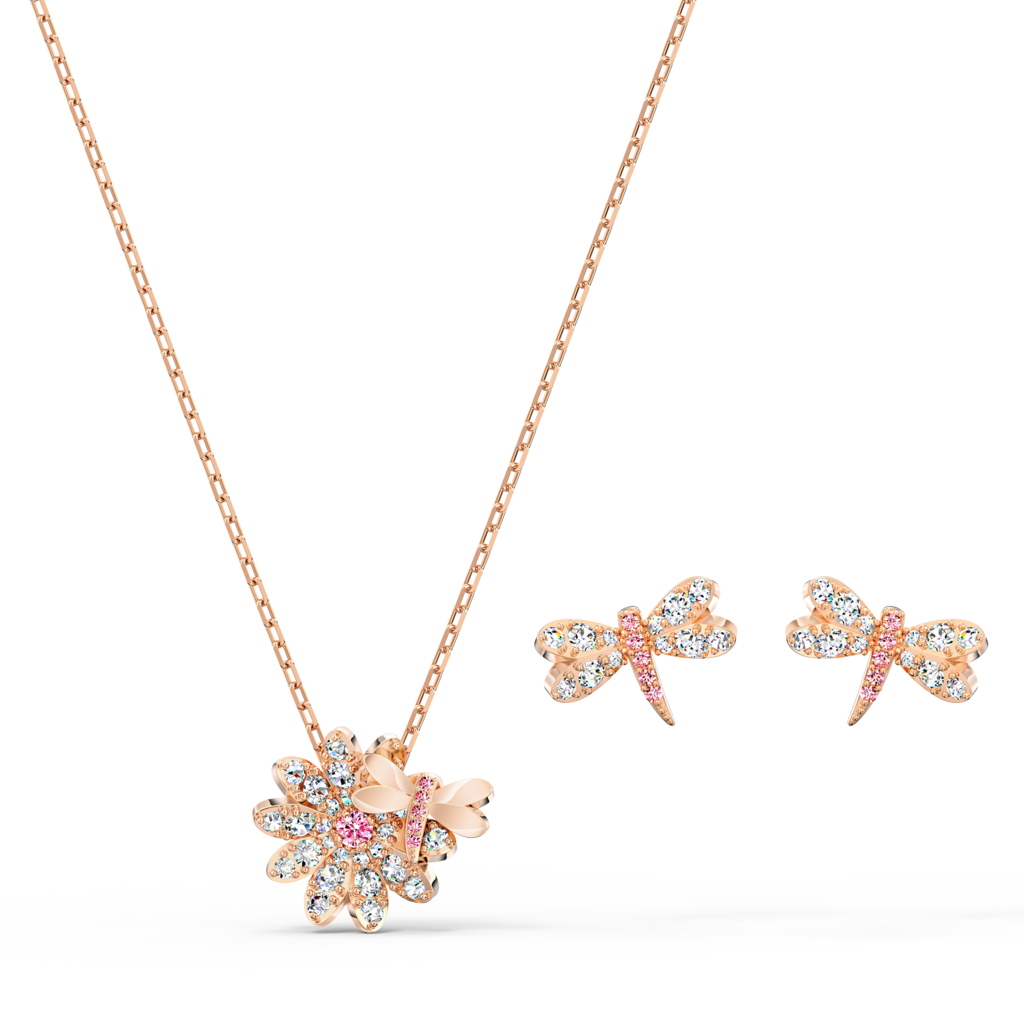 

Комплект Swarovski ETERNAL FLOWER 5518141, 5518141